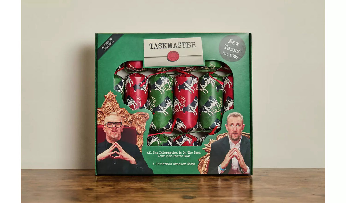 Taskmaster or Traitors Christmas Crackers